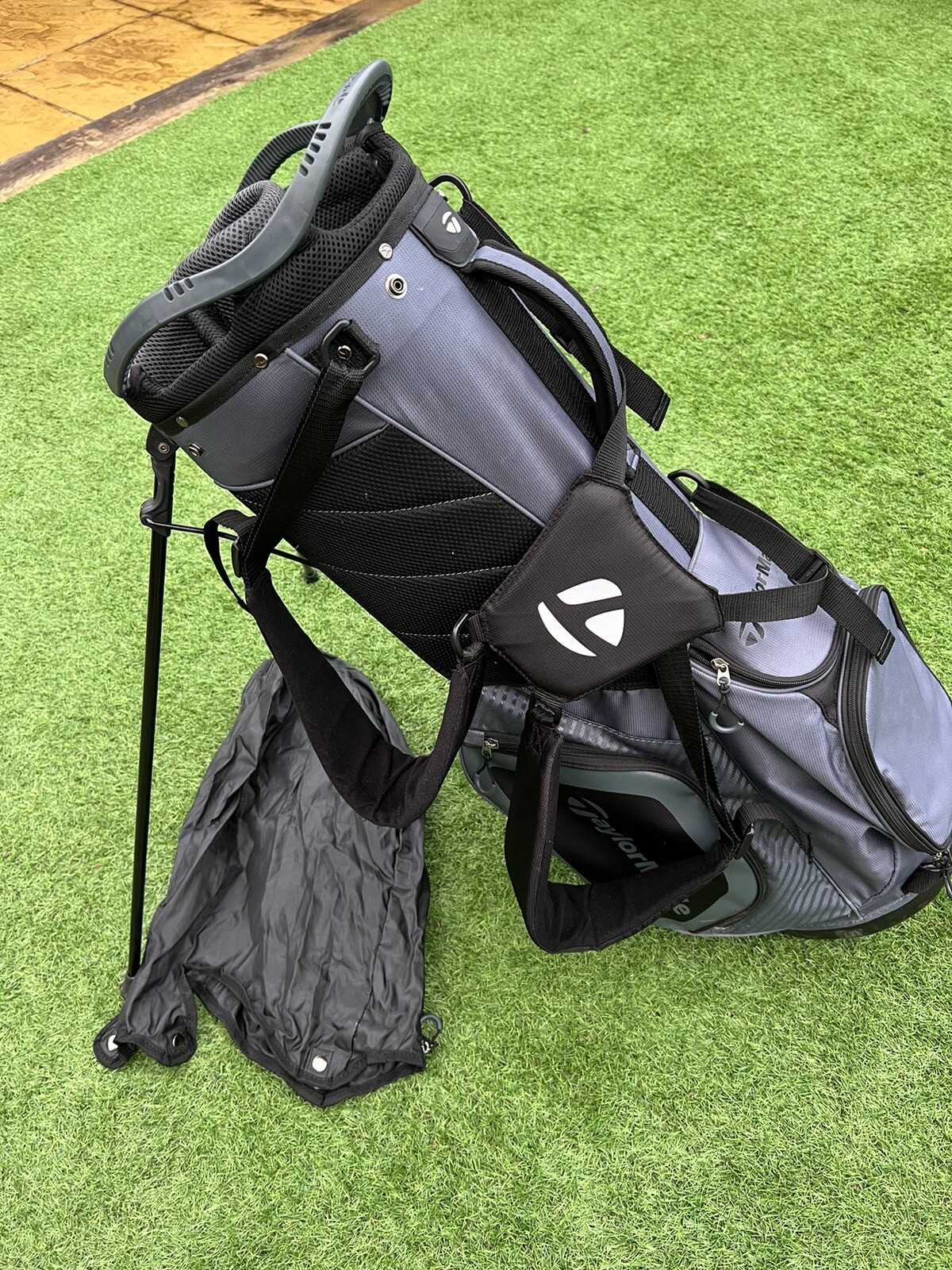 TaylorMade Pro Stand 8.0 Golf Stand Bag Charcoal / Black eBay