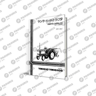 Yanmar Ym1610 Ym1610d (Ym1602d) 3T75U