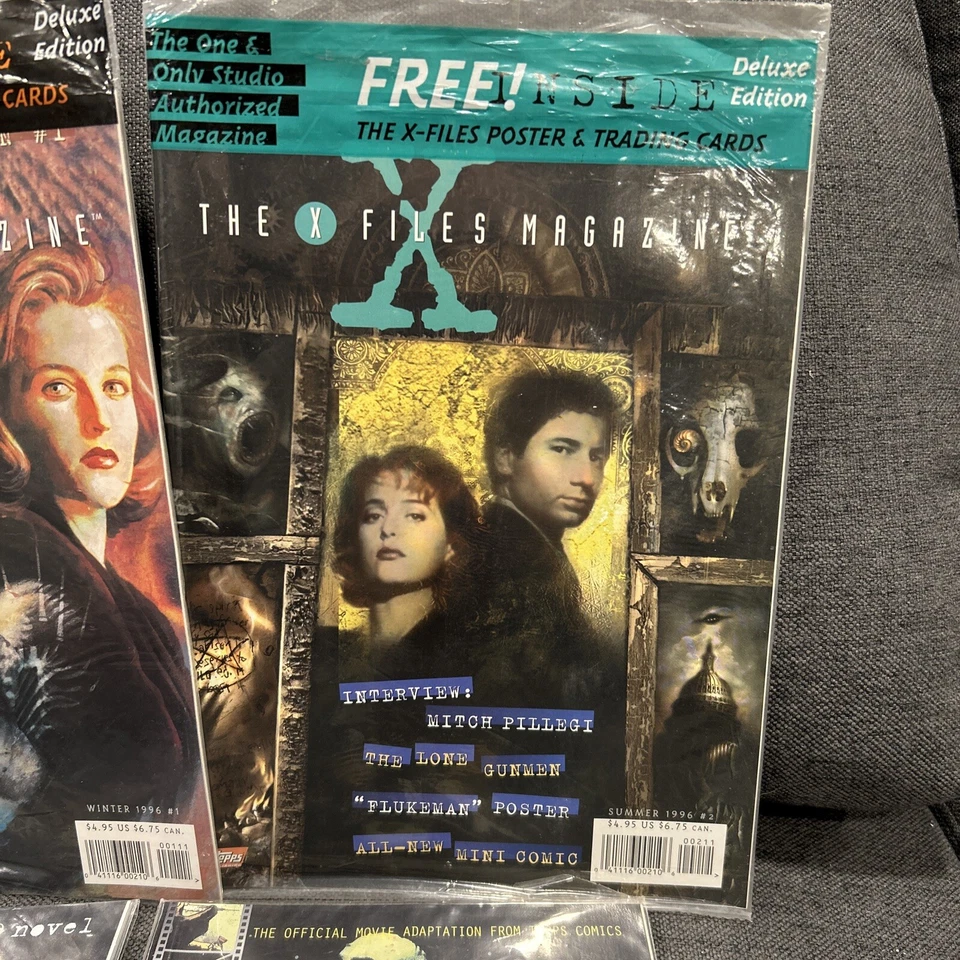 Lote de revistas de cómics X-Files (6) - 1995 1996 Topps novela gráfica ciencia ficción Foto 3 de 4
