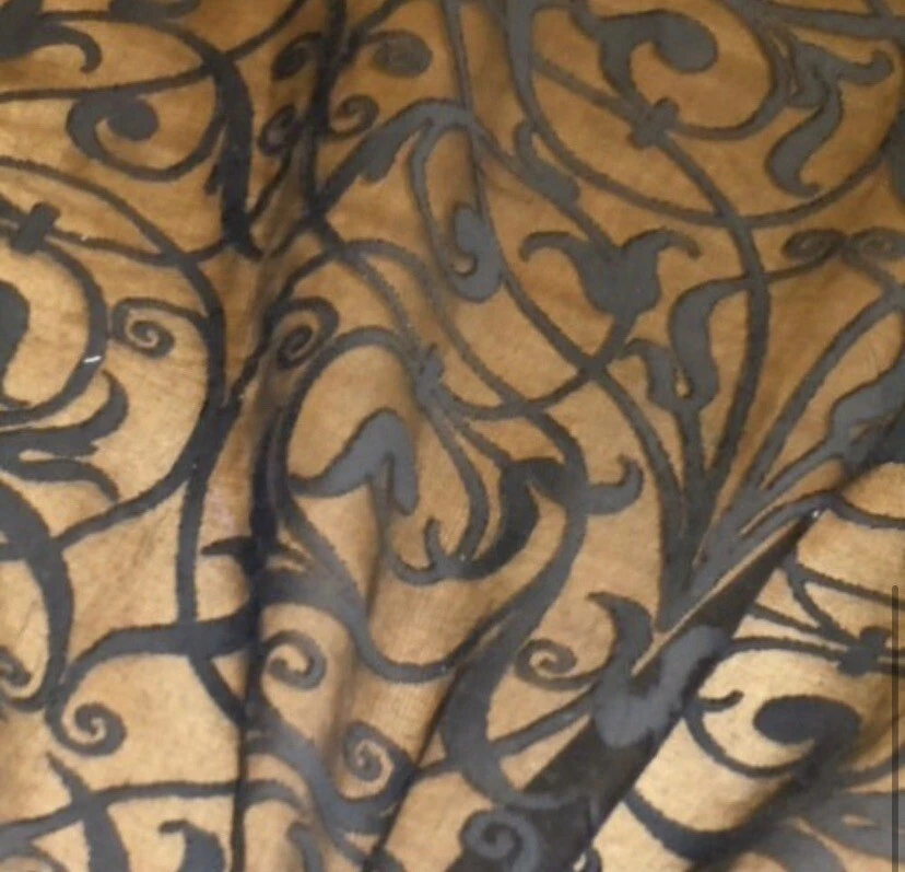 Ralph Lauren Mansart Sheer Ebony Fabric - Image 3 of 4