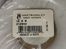 Hart & Cooley ceiling Diffuser Round 10" diameter white metal 16 6 fits 6" duct