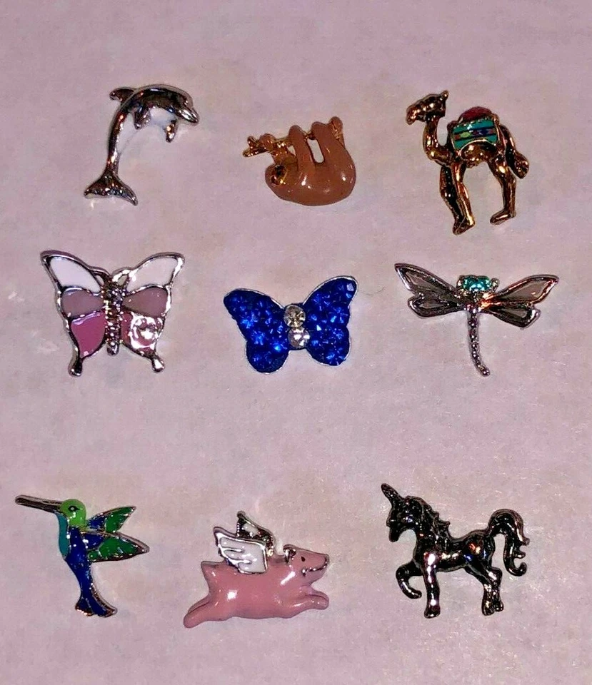 Origami Owl Animal Charms On the Farm Horses, Cows Pigs ETC BUY 4 Get Free Charm - Image 4 of 4