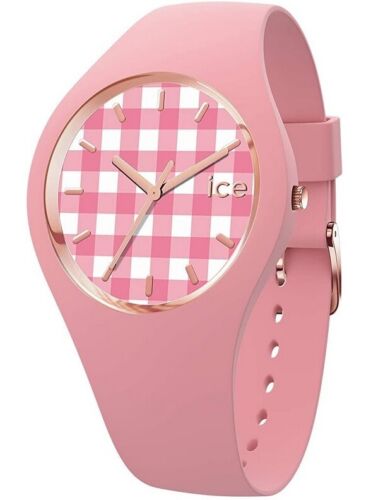 Ice-Watch ICE 016053 change Vichy pink Small Damenuhr Uhr neu Silikon rosa K54