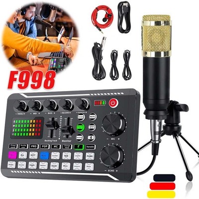 NEU Pro Audio Mixer, BM-800 Mikrofon Kit, Mischpult Verstärker Mischpult Console