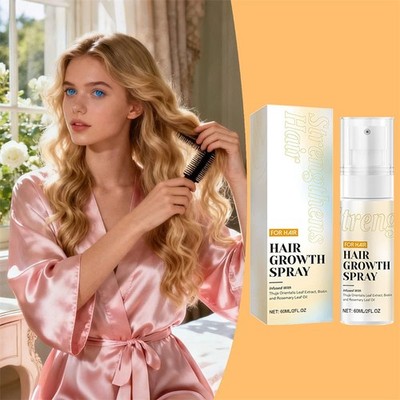 5X Halo Grow Hair Growth Mist, with Rosemary Biotin Ginseng for Hair Loss 60ml