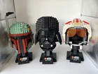 LEGO Star Wars: Boba Fett #75277 Darth Vader #75304 & Luke Skywalker #75327 set