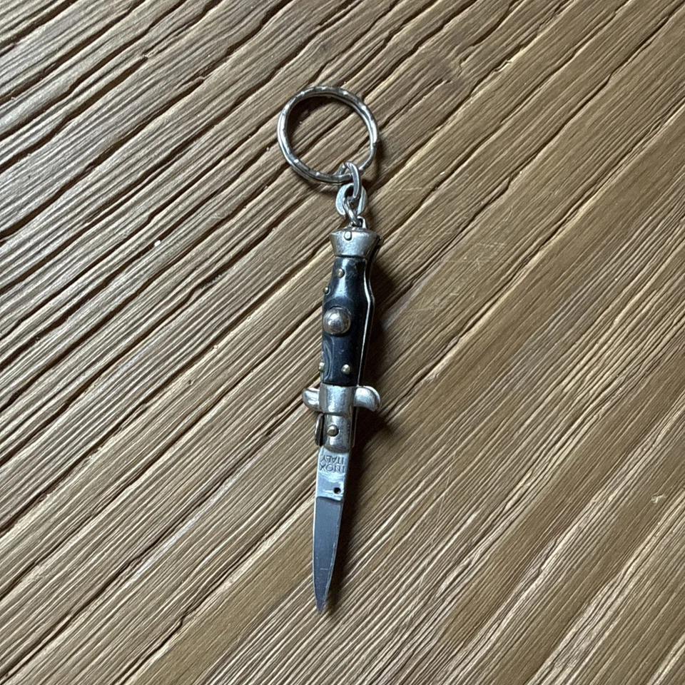 Vintage Schlüsselanhänger mit Taschenmesser / Klappmesser * West Germany ** - Bild 2 von 4