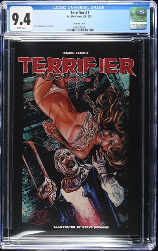 CGC 9.4 TERRIFIER #1 COMIC BOOK VARIANT COVER RARE HTF LOW PRINT RUN