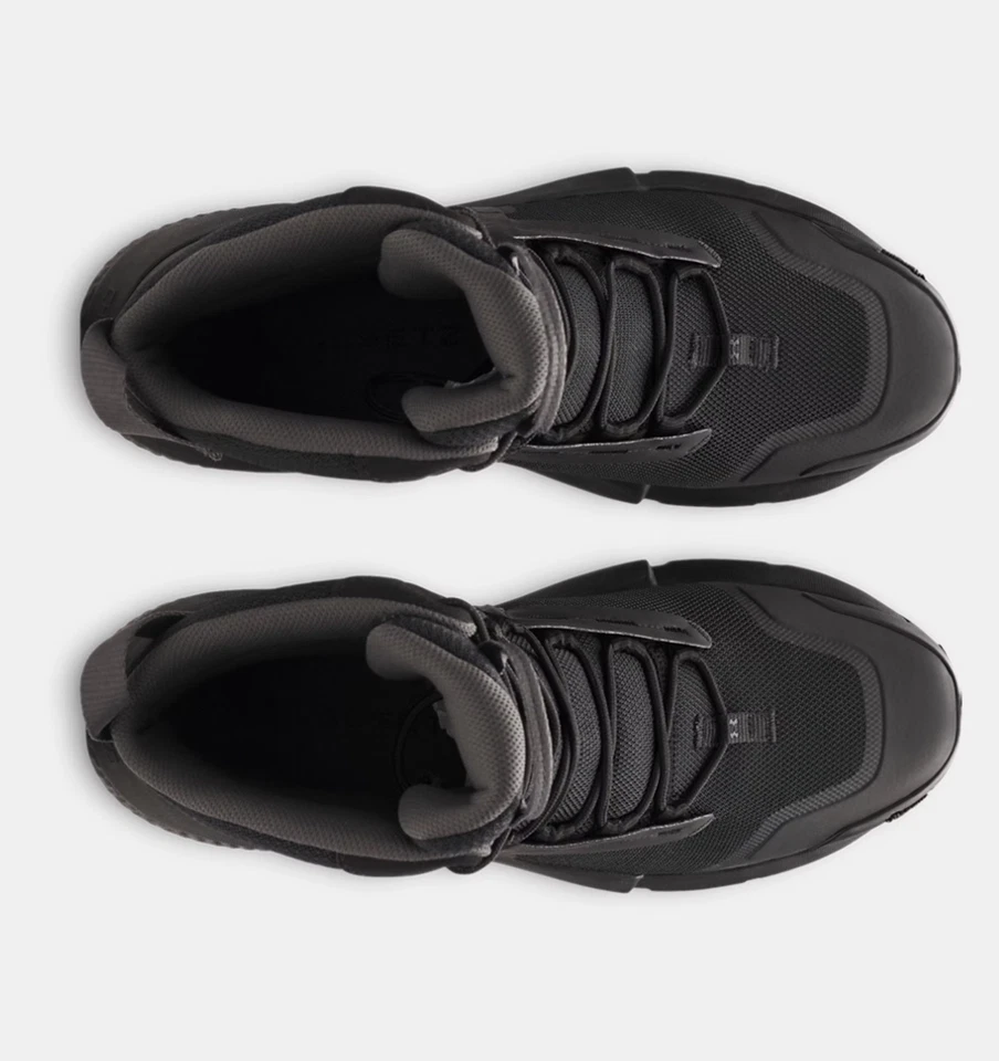 Stivali Uomo Under Armour UA Valsetz Charged Tactical 8" #3027381 | Nero | 8 - 13 - Immagine 2 di 4