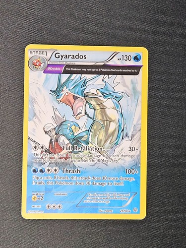 Pokemon TCG Gyarados 21/98 Rare Deck Exclusive Non Holo Card