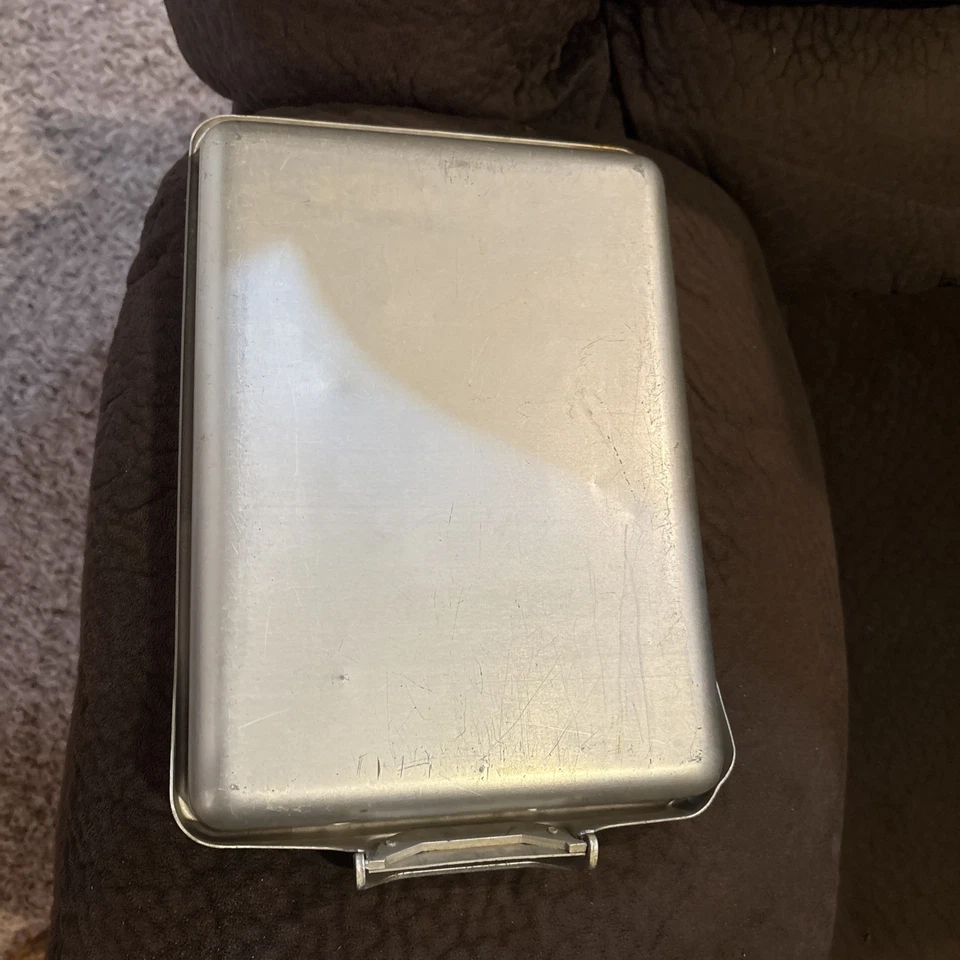 Винтажный алюминиевый лоток 1950-х Frigidaire «Quickube» двойной кубик льда 12 X 8 🔥🔥 - Изображение 3 из 3