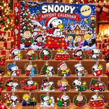Rare Snoopy  s Festive Advent Calendar Gift For Fans Advent Calendar GN264