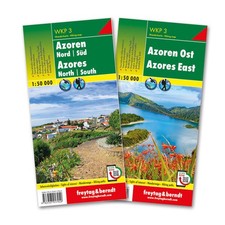 Azoren, Wanderkarten-Set 1:50.000, WKP 3 | deutsch