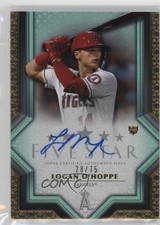 2023 Topps Five Star Auto Aqua 28/75 Logan O'Hoppe #FSA-LOH Auto 0n64