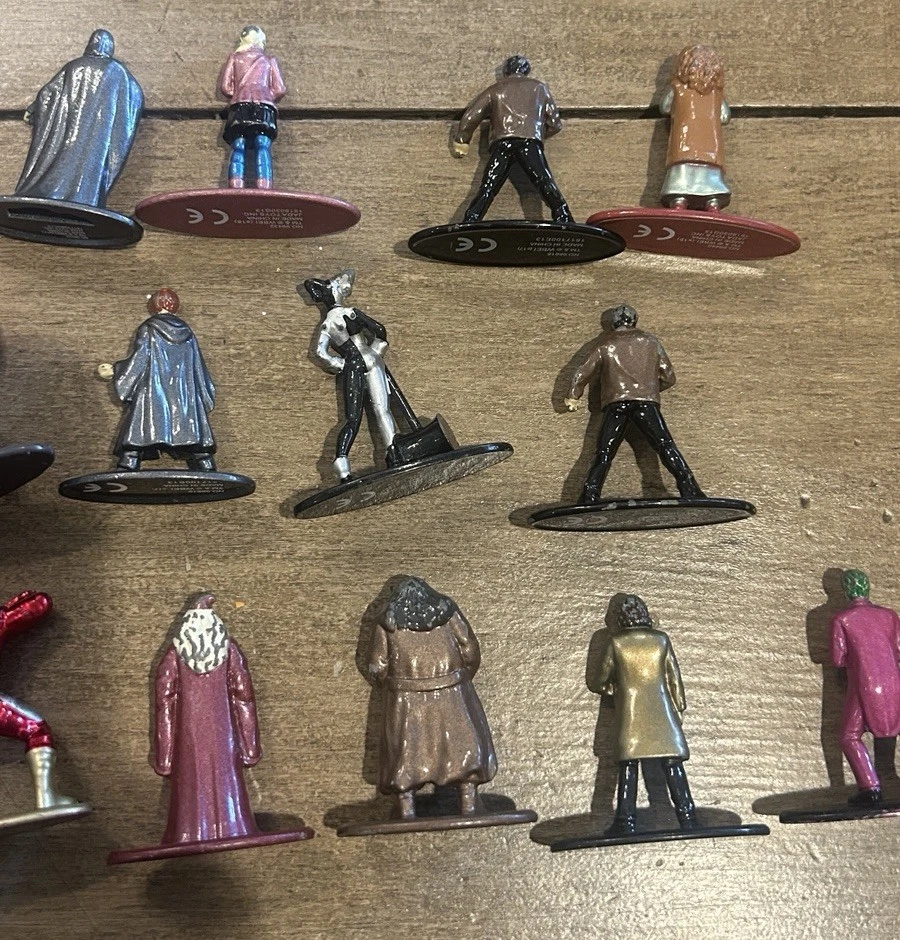 Литые металлические фигурки Nano фигурки Disney Jada лот из 19 Гарри Поттер Бэтмен Джокер - Изображение 3 из 4