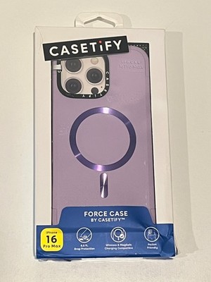 CASETiFY Force Case w/ Magsafe for iPhone 16 Pro Max - Lilac Purple