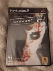 Rare playstation 2 game "Manhunt" in perfect condition