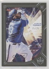 2022 Panini Diamond Kings Rookies I Green Frame 25/25 Curtis Terry #82 0r2j
