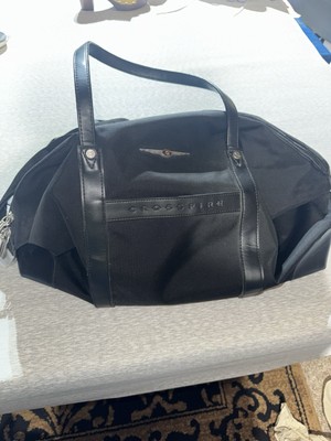 Chrysler Crossfire Duffle Bag Touring Gear Satchel  Black Travel Luggage NWOT