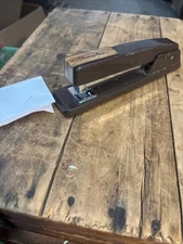 Swingline 747 Stapler USA Made  Vintage Brown/ Wood Grain Working
