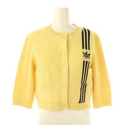 Gucci x Adidas Originals Short Cardigan Knit Yellow S Ladies | eBay