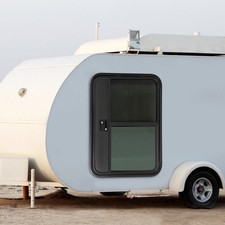 26x36 Inch RV Camper Teardrop Trailer Door, Left Driver Side Trailer Entry Door