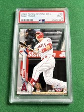 2020 Topps Opening Day Mike Trout PSA 9