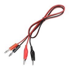 Output Cable Line Multimeter Banana Plug to Alligator Clip Test Probe Wire