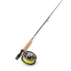 Orvis Clearwater Combo 9'-6wt 4 piece fly rod, reel & case w/fly line (new) — photo 2