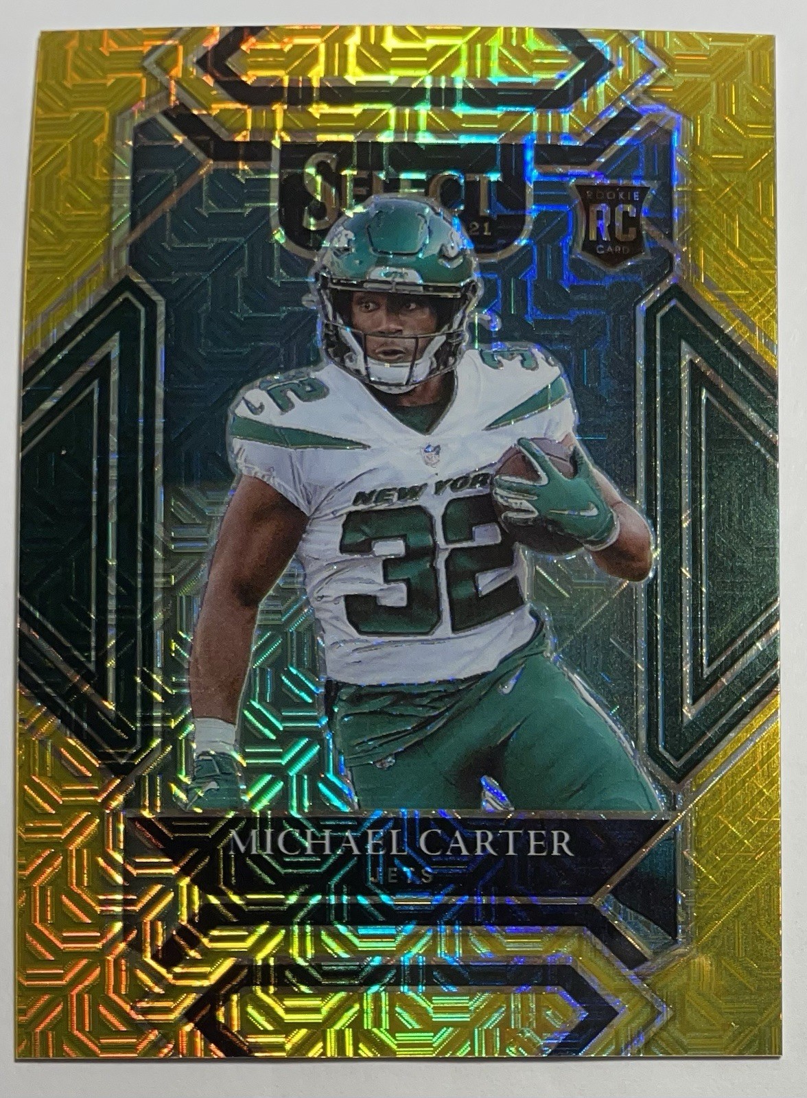 Michael Carter Panini Select #271 Gold
