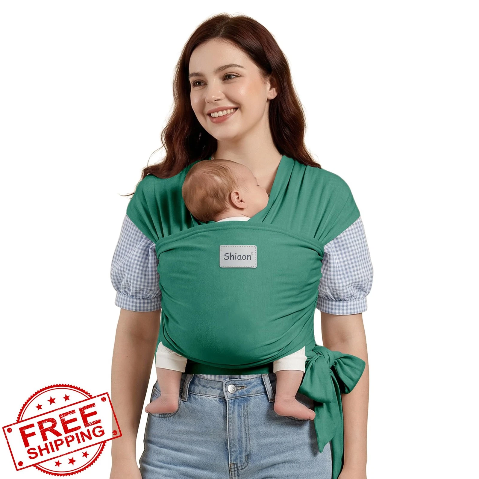 Shiaon Baby Wrap Carrier Green