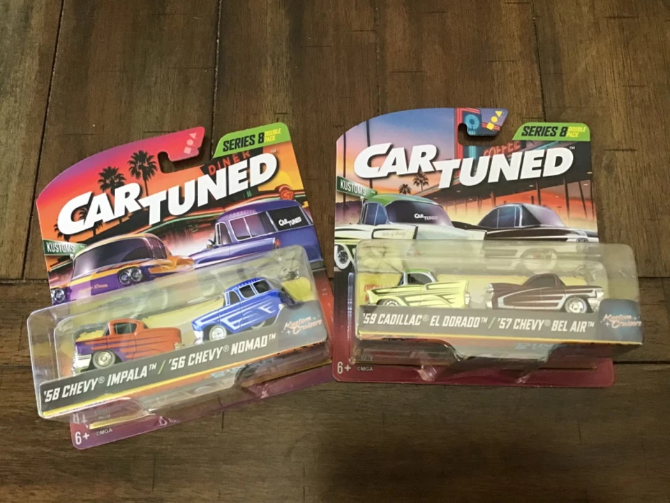 Auto Tuned Serie 8 Custom Cruiser 1:64 2er Pack 2 Stück - Bild 1 von 2