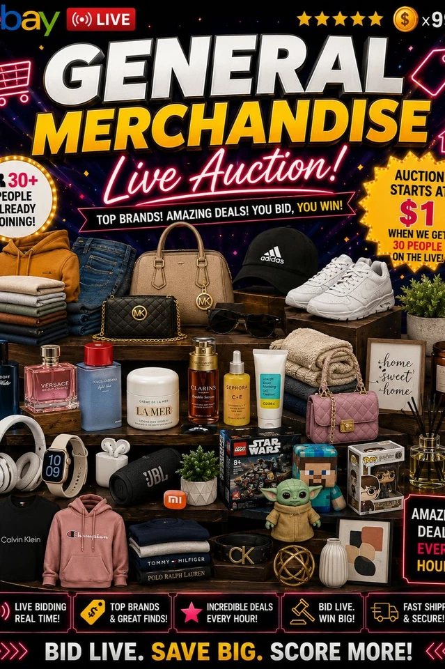 💥GMC001 General Merchandise Blowout! Clothing, Beauty, Home & More | LIVE!