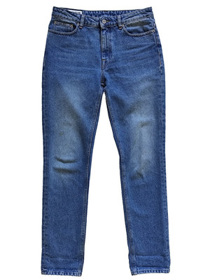 Rare Geysir Reykjavik Designer Jeans Women's made in Italy Slim Blue W 27'' L 31''