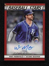 2020 Topps Baseball Stars Auto Red /25 Whit Merrifield #BSA-WM Auto
