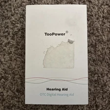 TooPower Hearing Aid, OTC Digital Hearing Aid, Rechargeable, Noise Reduction