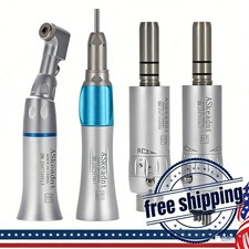 NSK Style Dental Slow Low Speed Handpiece Straight Contra Angle Air Motor 4 /2H