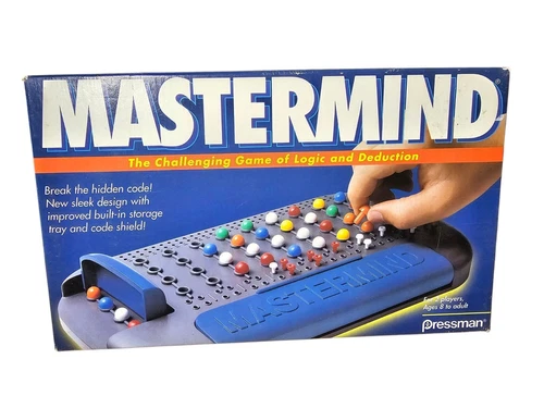 Vintage "Mastermind" Game by Pressman - 1996 Edition!! Complete 
