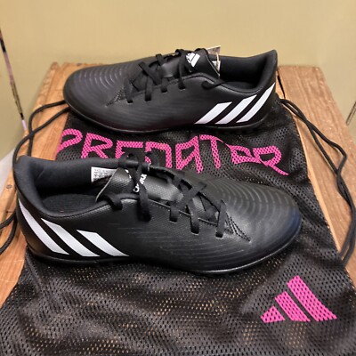 Adidas Predator Edge .4 TF Black Soccer Turf Style GX0010 M 7 W 8