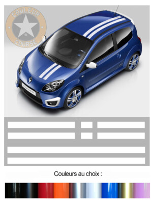 GORDINI STREIFEN SET FÜR RENAULT TWINGO AUFKLEBER STICKER AUTO BD559*