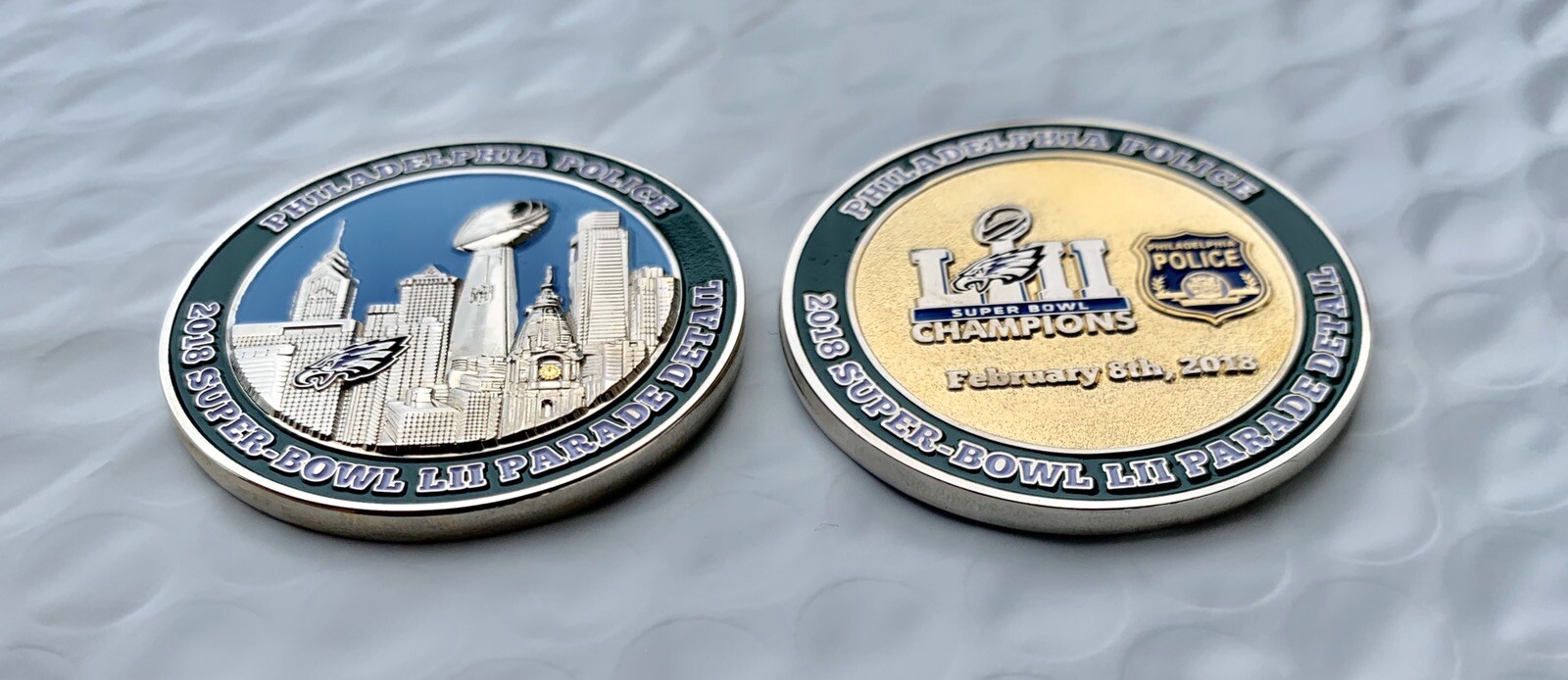 Philadelphia Eagles Super Bowl 52 LII Champs Police Parade Detail ...