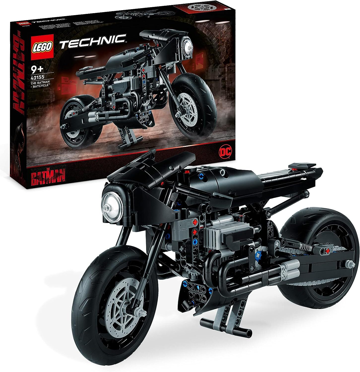 LEGO Technic 42155 Бэтмен на летучем ВЕЛОСИПЕДЕ из набора Motorrad Spielzeug Superhelden