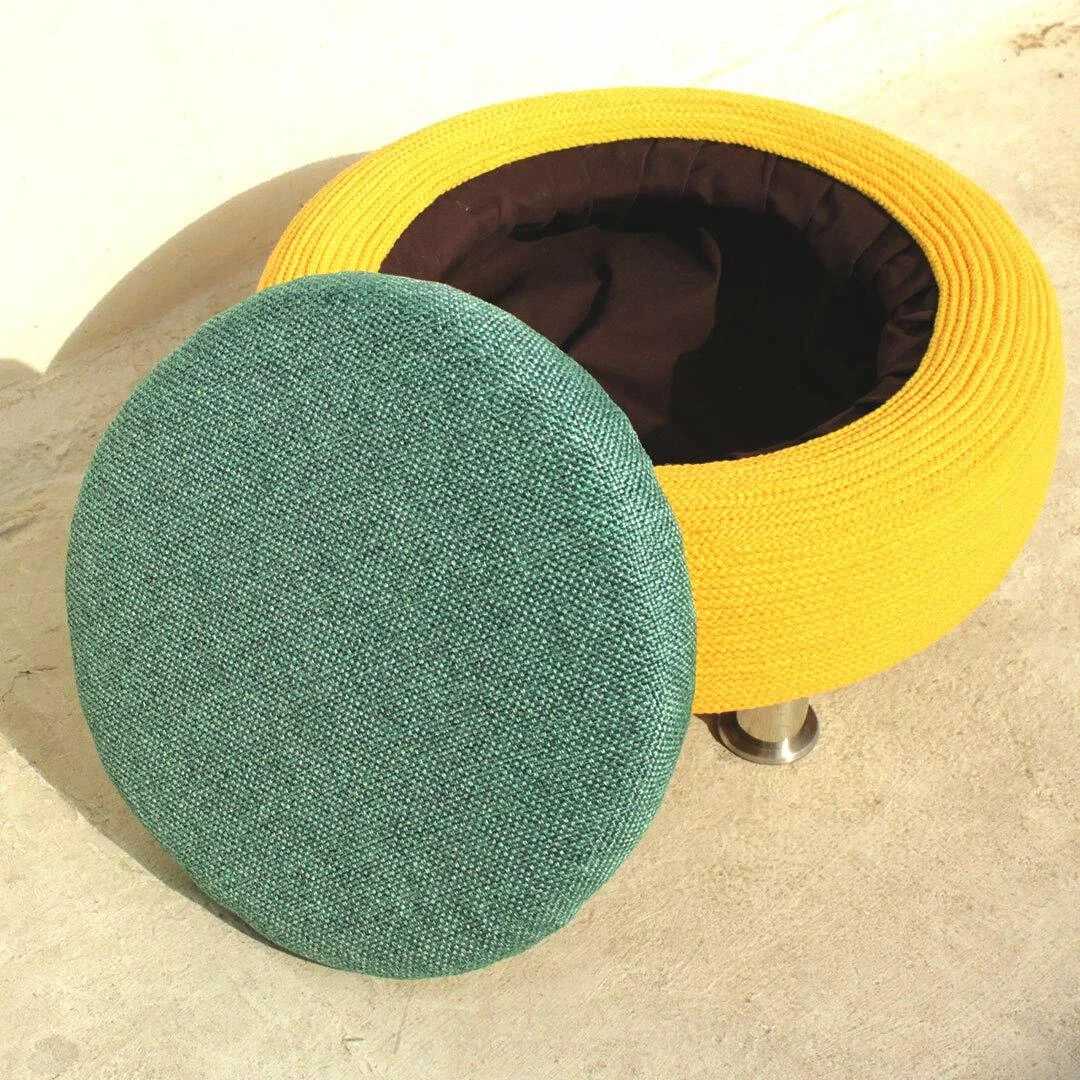 Tyre pouffe deals