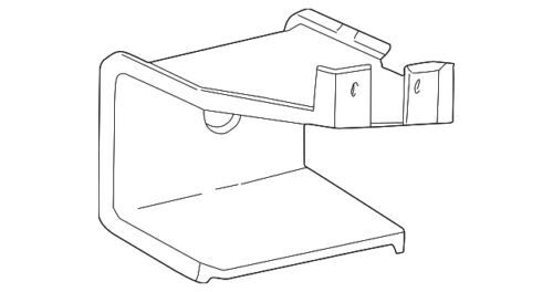 Soporte de faro antiniebla para Ford (N/P F57Z-15266-AB)
