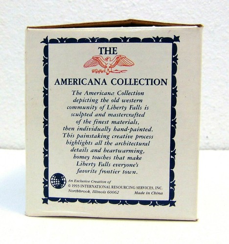 Liberty Falls Americana Collection Cox's Furniture And Undertaker Resin 1993 - Imagen 9 de 12
