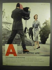 1958 Acrilan Clothes Ad - Acrilan For an Active Life