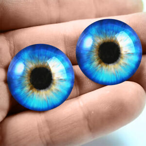 Details about   Large selection of New Realistic Eyes Glass 20mm for Reborn/BJD Dolls show original title
