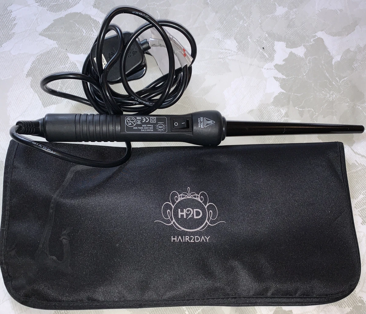 H2D Magicurl Pro Ceramic Curling Wand eBay