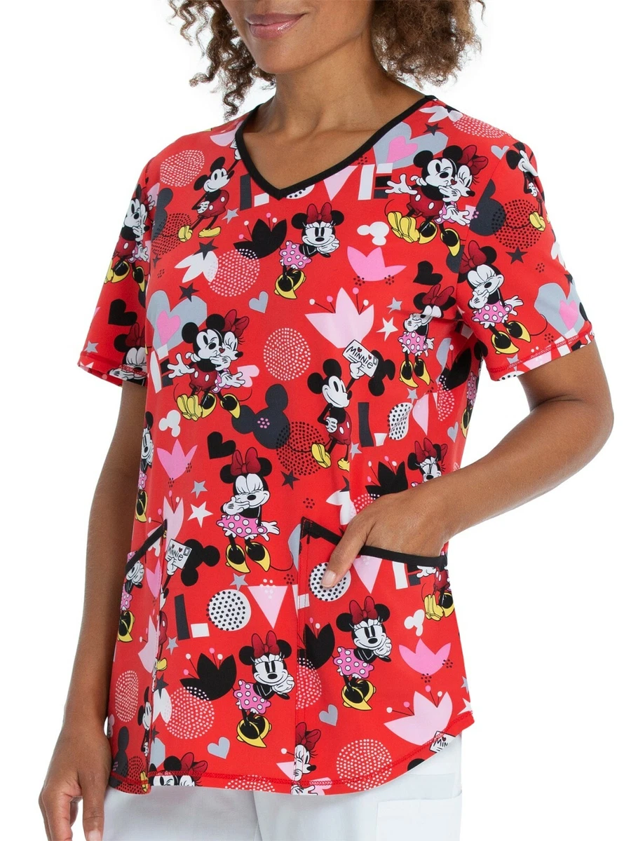 Plus size disney best sale scrubs