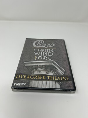 Chicago + Earth, Wind & Fire - Live At The Greek Theatre (DVD) NEW/ SEALED